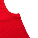 Dixie Canotta Girocollo Tinta Unita per Bambina MO07032G74 ROSSO DIXIE 