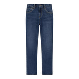 Levi'S Jeans Tinta Unita con Girovita Regolabile per Bambino E6728 BLU LEVI'S 