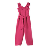 Sarabanda Tuta Intera Tinta Unita Giromanica per Bambina 08521 FUXIA SARABANDA 