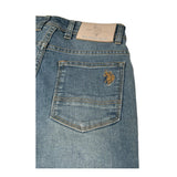 U.S. Polo Assn Jeans Tinta Unita con 5 Tasche per Bambino US41548001 AZZURRO U.S. POLO ASSN 