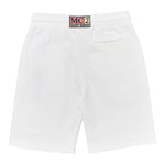 Saint Barth Bermuda Tinta Unita con Elastico In Vita per Bambino RANL001 BIANCO SAINT BARTH 