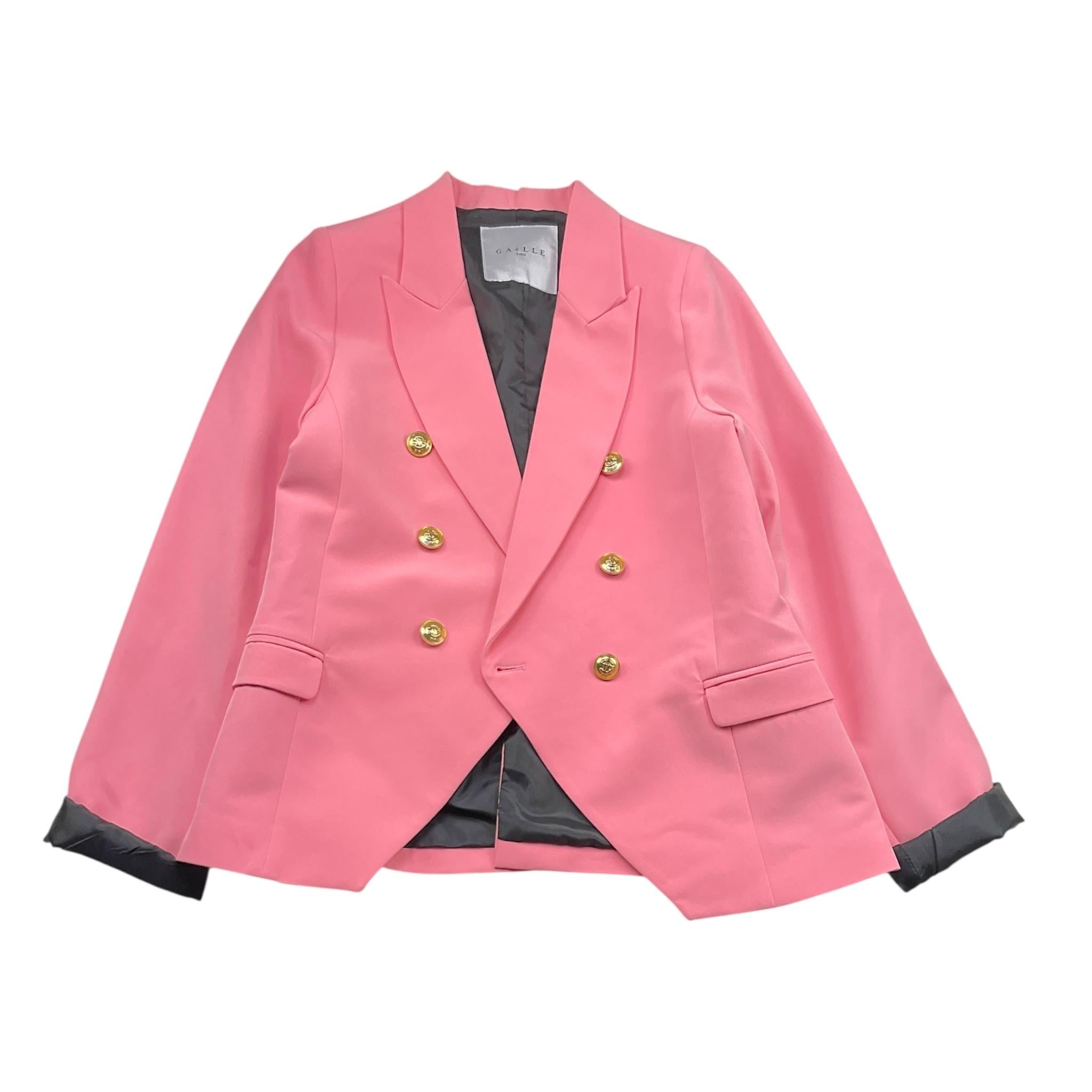 Gaelle Giacca Tinta Unita Doppio Petto per Bambina 2745J0517 ROSA GAELLE 