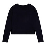 MAX&Co. maglia girocollo tinta unita con ricami Blu per Bambina MX0077 BLU MAX&Co. 