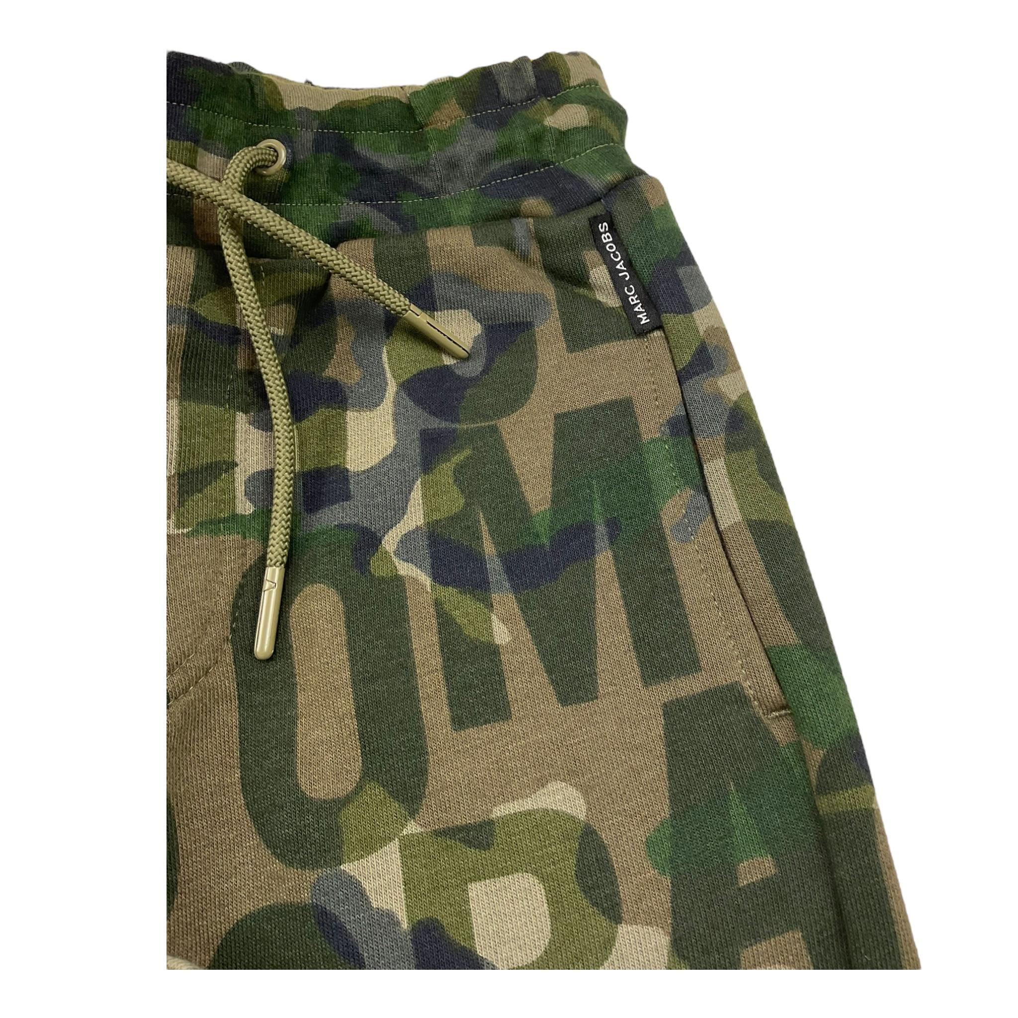 MARC JACOBS pantalone tuta stampa fantasia militare Verde per Bambino 60360 VERDE MARC JACOBS 