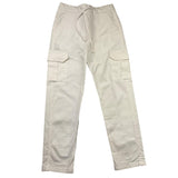 Paolo Pecora Pantalone Tinta Unita Con Elastico In Vita Bianco Per Bambino