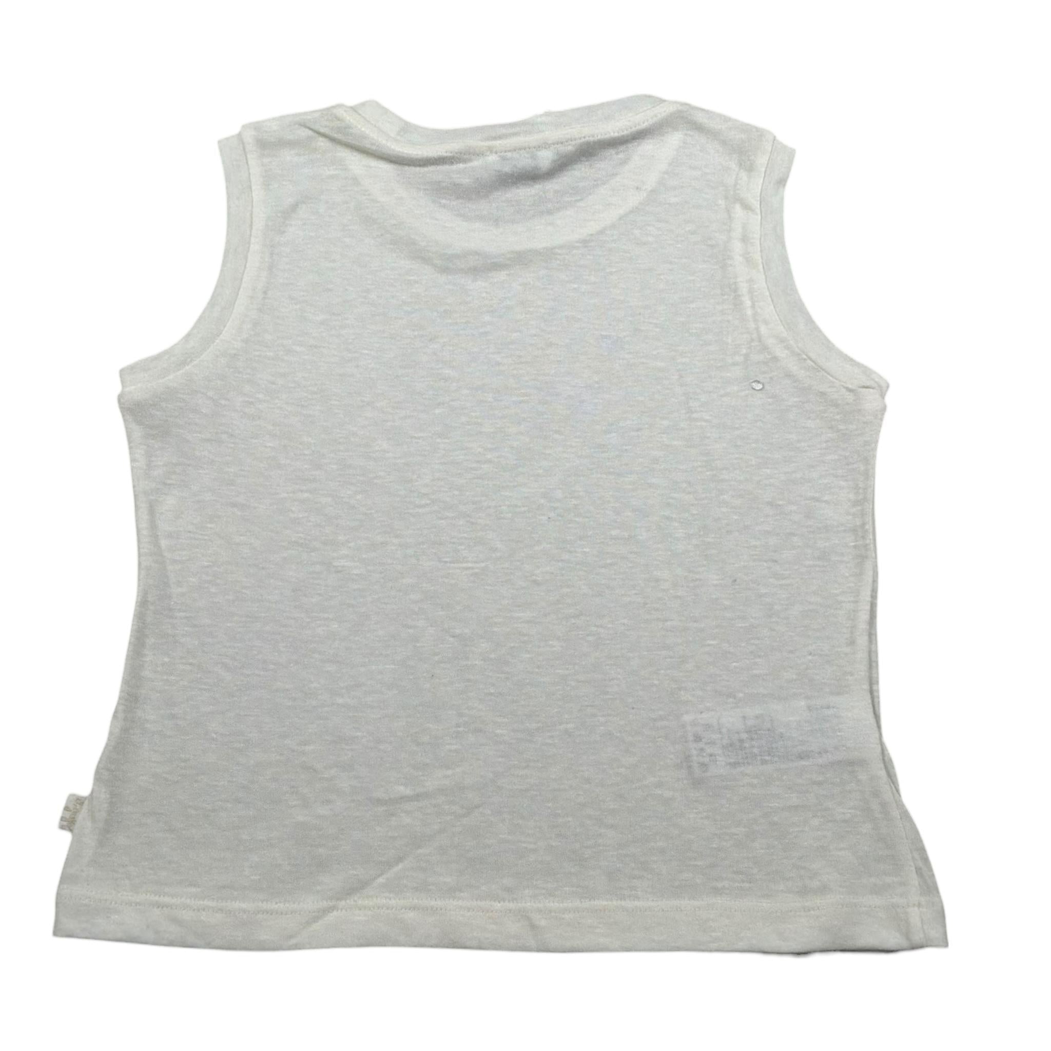 Il Gufo Canotta Tinta Unita per Bambino P25TC090M0141 PANNA IL GUFO 