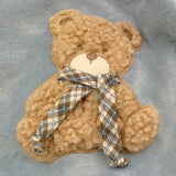 MARLU' completo 2pz maglia-ghettina tinta unita con fantasia Azzurro per Neonato IG5551X AZZURRO MARLU' 