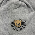 MOSCHINO cappello tinta unita con stampa Grigio per Bambino HMX02M GRIGIO MOSCHINO 