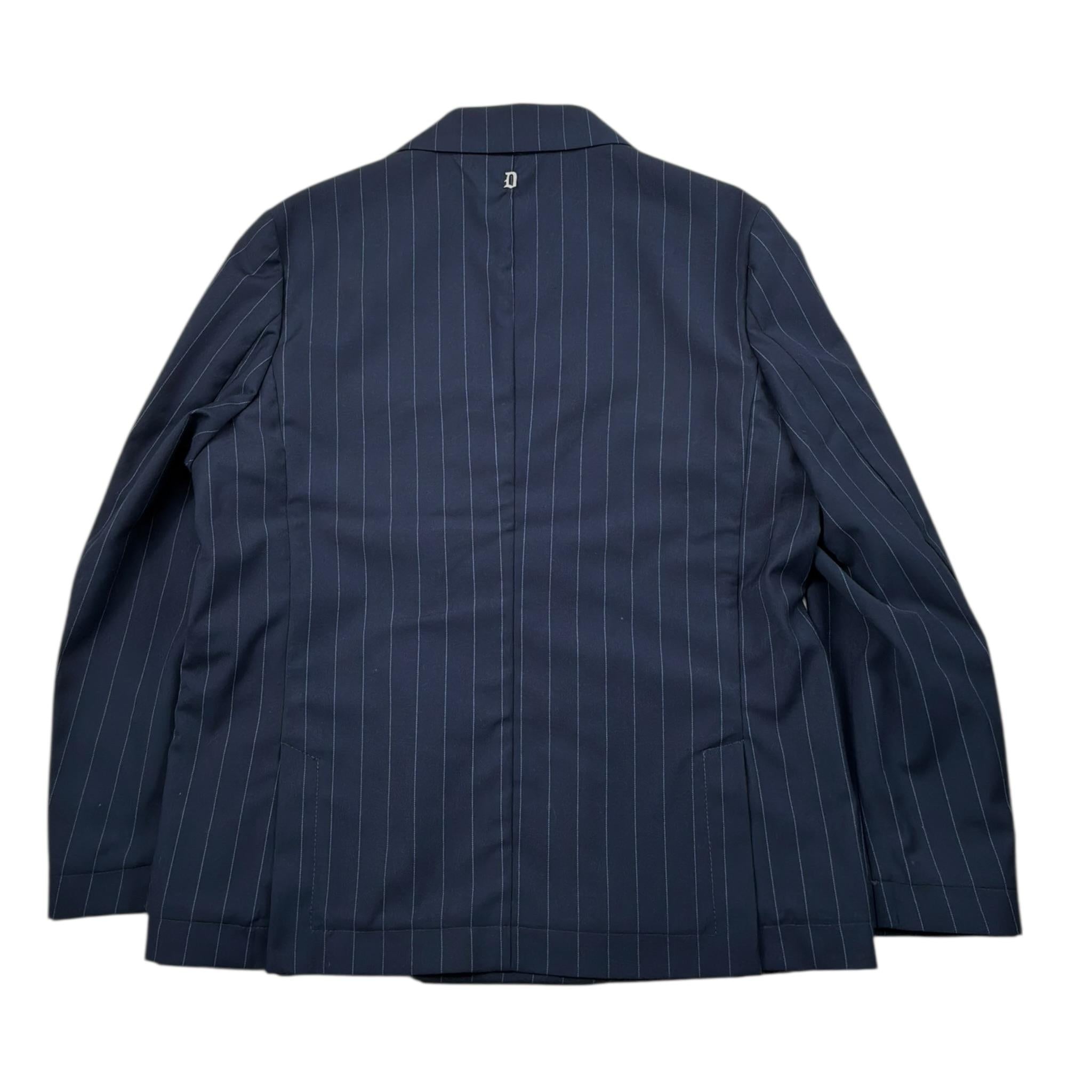 Dondup Giacca Tinta Unita Doppiopetto per Bambino DMGC013 BLU DONDUP 