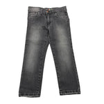 NUPKEET jeans tinta unita con girovita regolabile Nero per Bambino 04NK814 NERO NUPKEET 