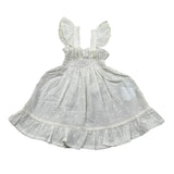 Petit Indi Completo 2 Pezzi Camicia-Culotte per Neonata SS25B09233 BIANCO PETIT INDI 