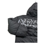 DISCLAIMER giubbino tinta unita con cappuccio e logo Nero per Bambino 24IDK58210 NERO DISCLAIMER 