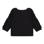 CARRE'MENT BEAU shirt girocollo tinta unita Blu per Neonata Y05305N BLU CARRE'MENT BEAU 