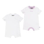 K-Way Set 2 Pagliaccetti Bicolore per Neonata K4124VWX BIANCO K-WAY 