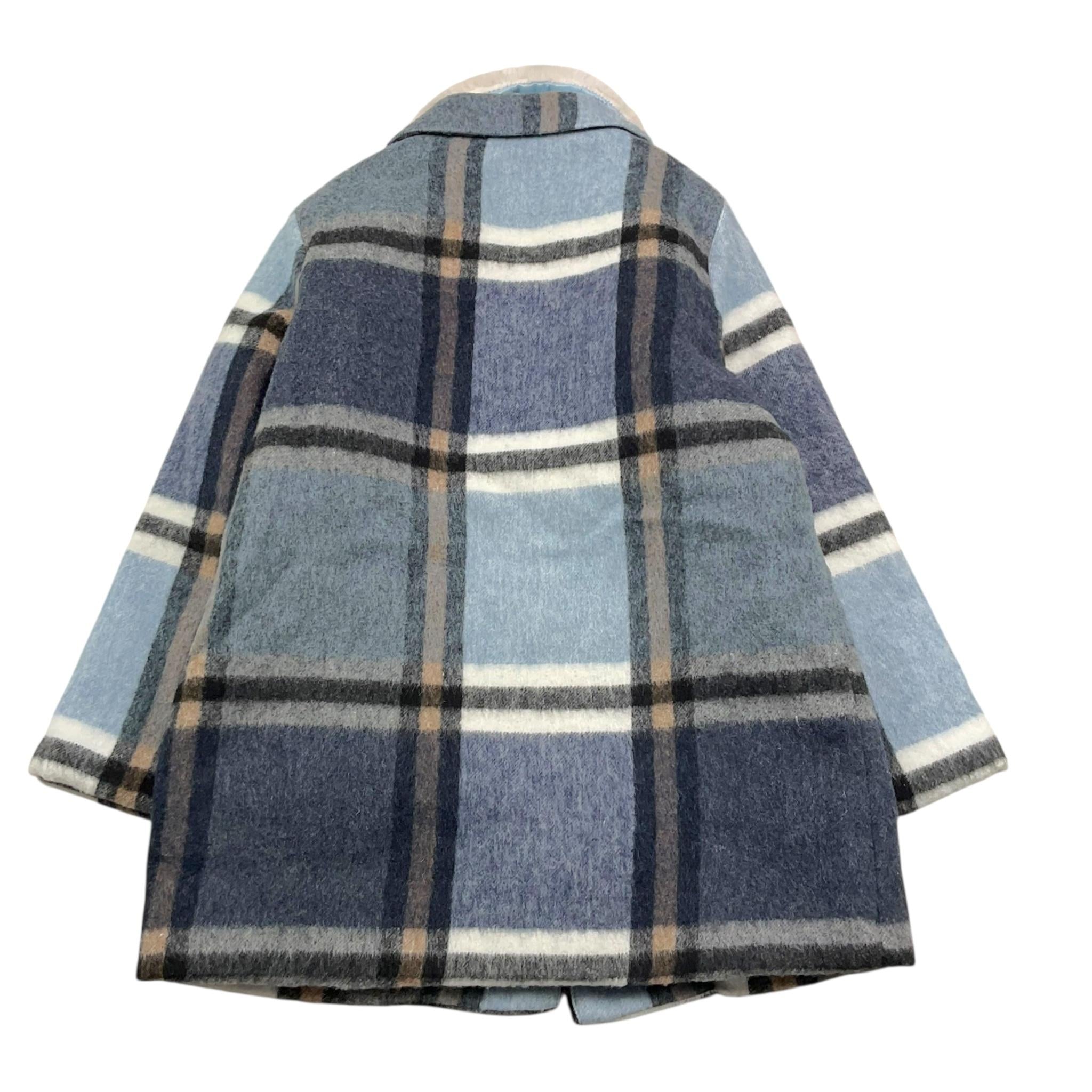 LIU JO cappotto tinta unita con fantasia a quadri Azzurro per Bambina KF4042 AZZURRO LIU JO 