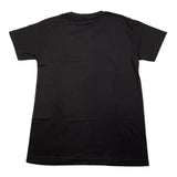 RESELL APPAREL t-shirt girocollo tinta unita cn stampa Nero per Bambino KTBK NERO RESELL APPAREL 