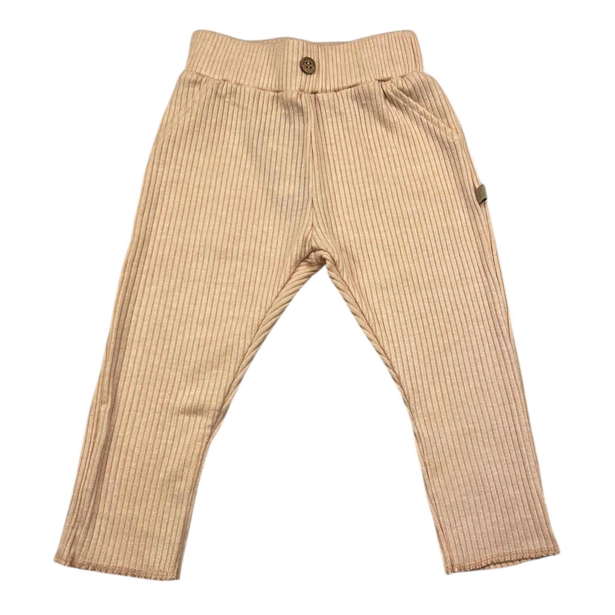 BAMBOOM+BABIES pantalone tinta unita cn elastico in vita Rosa per Neonata 694 ROSA BAMBOOM+BABIES 