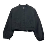 NAIDA giubbino tinta unita con zip Nero per Bambina NAGB238 NERO NAIDA 