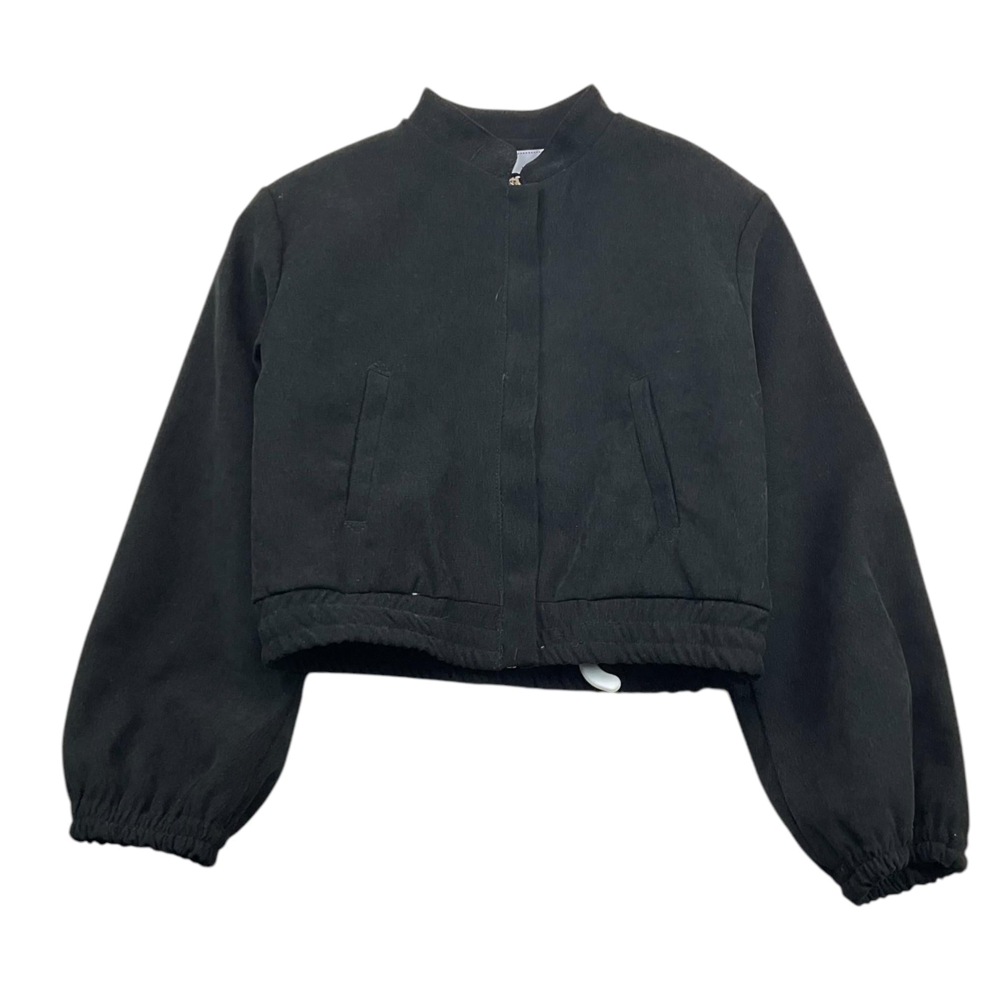 NAIDA giubbino tinta unita con zip Nero per Bambina NAGB238 NERO NAIDA 