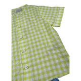 Paz Rodriguez Completo 2 Pezzi Camicia-Bermuda per Neonato 006152657 GIALLO PAZ RODRIGUEZ 
