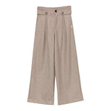 LIU JO pantalone palazzo stampa fantasia Marrone per Bambina GF4084 MARRONE LIU JO 