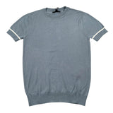 Antony Morato T-Shirt In Maglia Tinta Unita per Bambino MKSW01292X AZZURRO ANTONY MORATO 