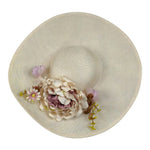 Les Gamins Cappello Tinta Unita con Applicazioni per Bambina 707020 BEIGE LES GAMINS 