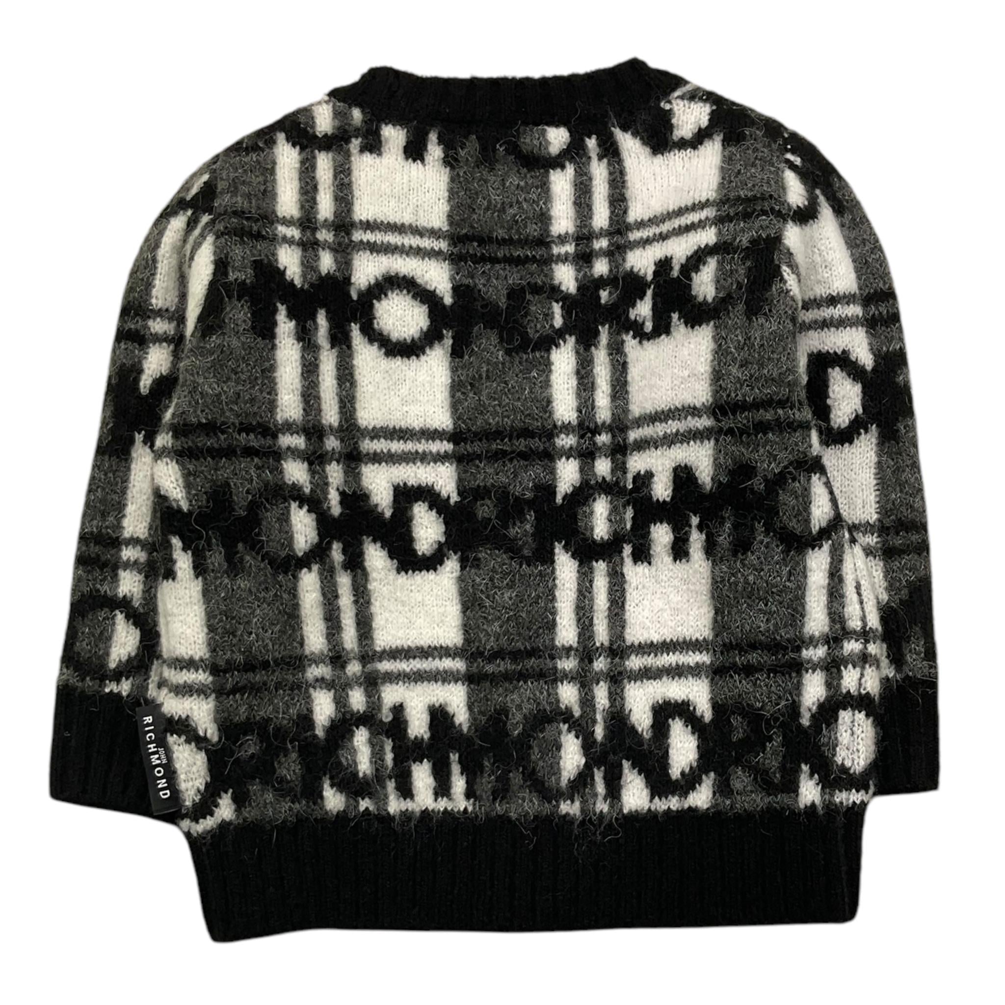 JOHN RICHMOND cardigan stampa fantasia Nero per Neonato RIA25099CD NERO JOHN RICHMOND 