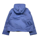 K-WAY giubbino tinta unita con zip e cappuccio Blu per Bambino K1128FW BLU K-WAY 
