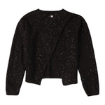 SARABANDA maglia girocollo tinta unita paillettata Nero per Bambina 0A778 NERO SARABANDA 