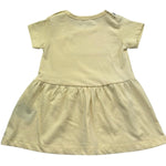 Trussardi Abito Mezza Manica Tinta Unita con Logo per Neonata TIP26018VE GIALLO TRUSSARDI 