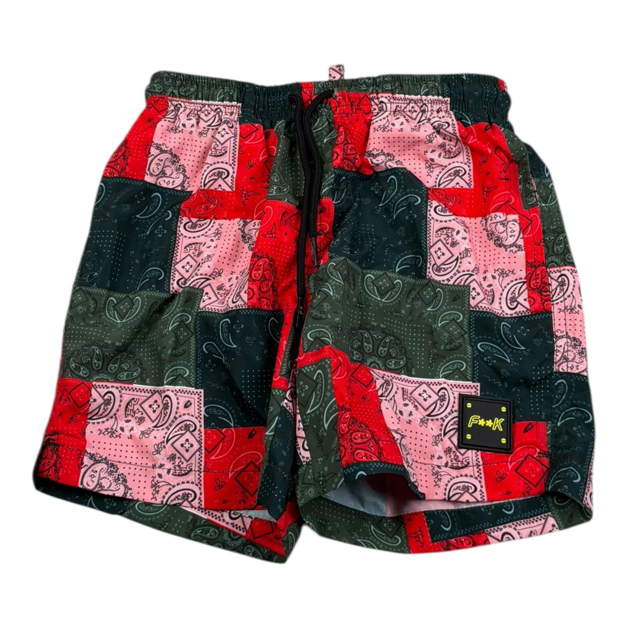 F**K Costume Modello Bermuda con Fantasia per Bambino FJ242030X07 MULTICOLOR F**K 