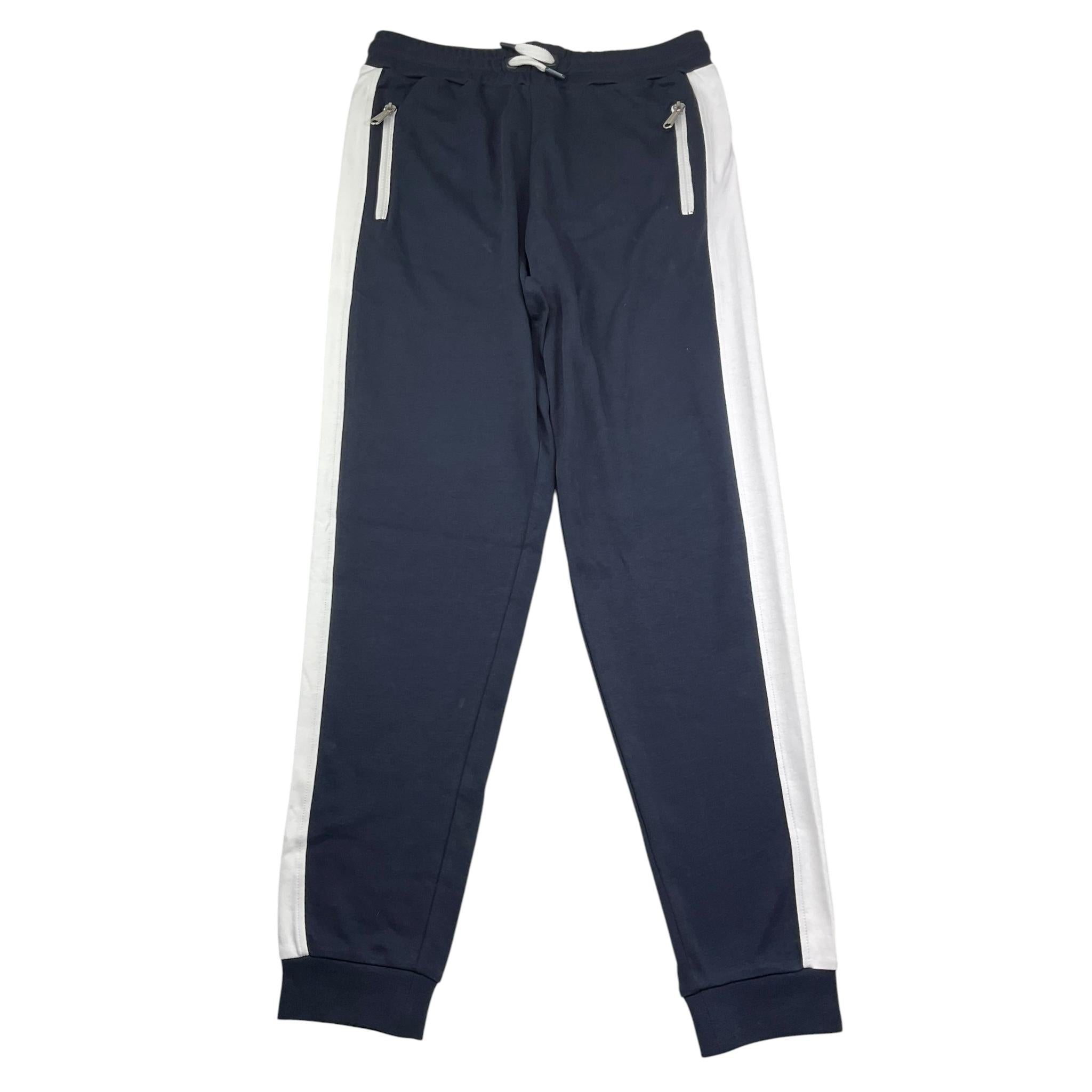 Bikkembergs Pantalone Tuta Tinta Unita con Profili per Bambino BK2301P BLU BiKKEMBERGS 