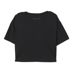 Maison Margiela T-Shirt Girocollo Tinta Unita con Stampa per Bambina M60806M NERO MAISON MARGIELA 