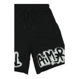 Disclaimer Bermuda Tinta Unita con Stampa per Bambino 25EDK58412 NERO DISCLAIMER 