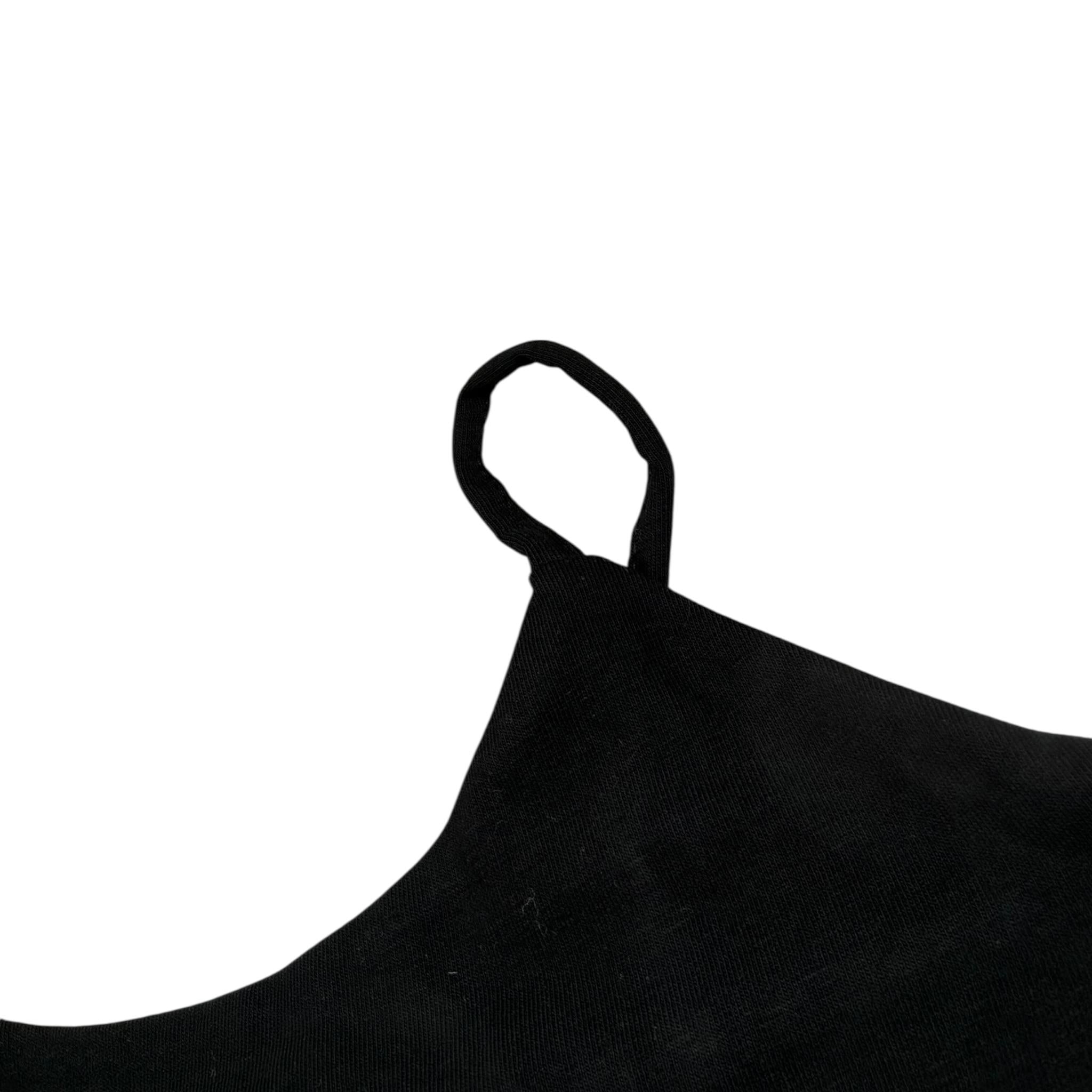 Lu Lu By Miss Grant Top tinta unita A Bretelle Nero per Bambina LL3473 NERO LU LU BY MISS GRANT 