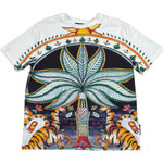 Just Cavalli T-Shirt Girocollo Stampa Fantasia per Bambino JBP26077TS BIANCO JUST CAVALLI 