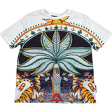 Just Cavalli T-Shirt Girocollo Stampa Fantasia per Bambino JBP26077TS BIANCO JUST CAVALLI 