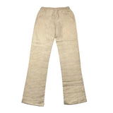 Over-D Pantalone Tinta Unita Con Elastico In Vita Beige Per Bambino
