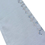 Juicy Couture Shirt Girocollo Tinta Unita con Stampa per Bambina JBX6619 BIANCO JUICY COUTURE 