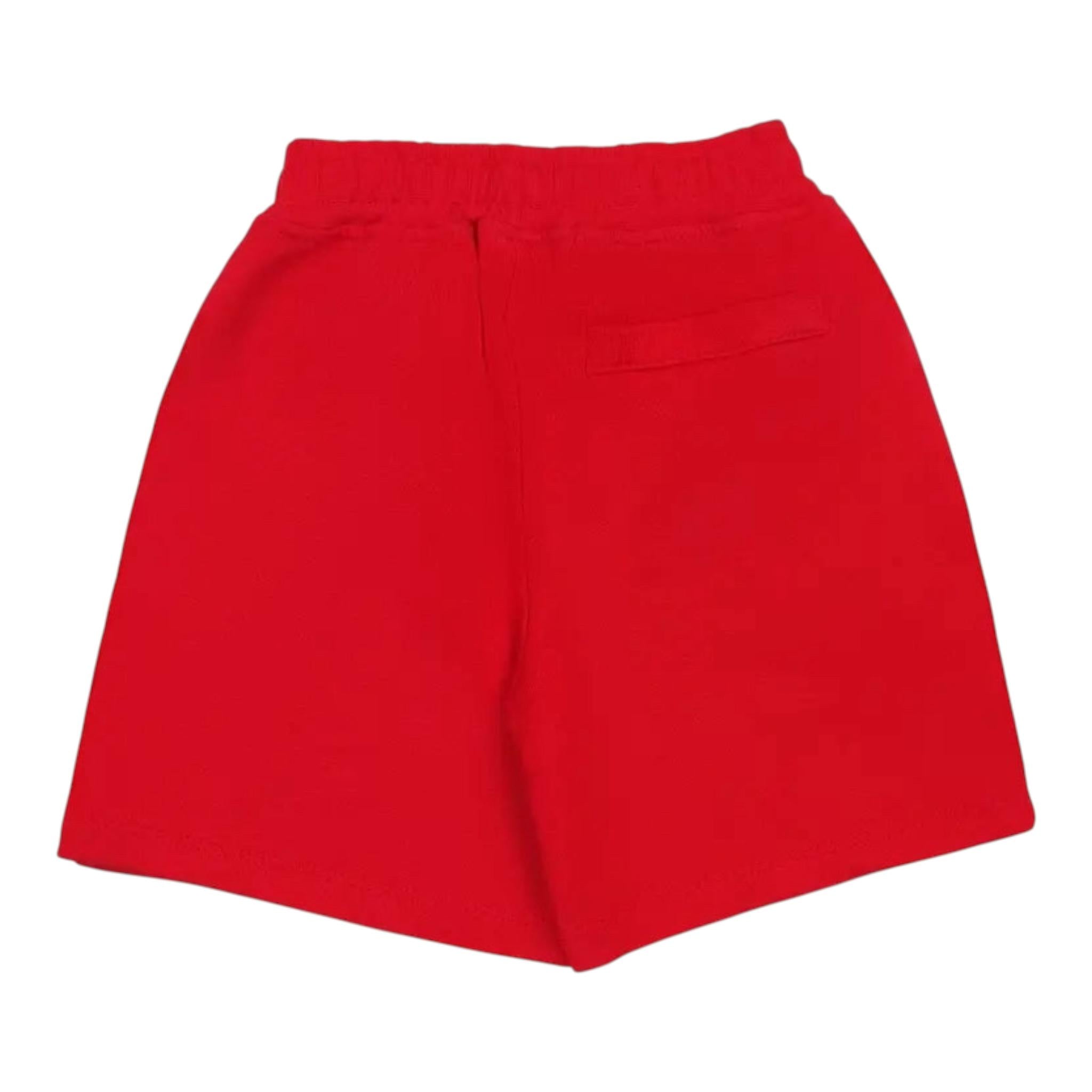 Mousse Bermuda Tinta Unita con Stampa per Bambino PIKAMARIOBB ROSSO MOUSSE 