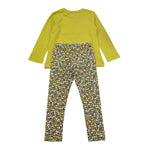 MAYORAL completo 2 pezzi shirt-leggins fantasia floreale Verde per Bambina 4713X VERDE MAYORAL 