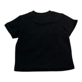 Moschino T-Shirt Girocollo Tinta Unita con Stampa per Neonato MVM047 NERO MOSCHINO 