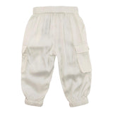 Liu Jo Pantalone Tinta Unita Con Elastico In Vita Bianco Per Bambina