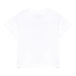 Moschino T-Shirt Girocollo Tinta Unita con Orso per Bambino MNM047XXX BIANCO MOSCHINO 