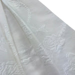 Monnalisa Abito Tinta Unita con Brillantini E Ricami per Bambina 111931 BIANCO MONNALISA 