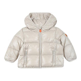 SAVE THE DUCK giubbino tinta unita con cappuccio Beige per Neonata JODY BEIGE SAVE THE DUCK 