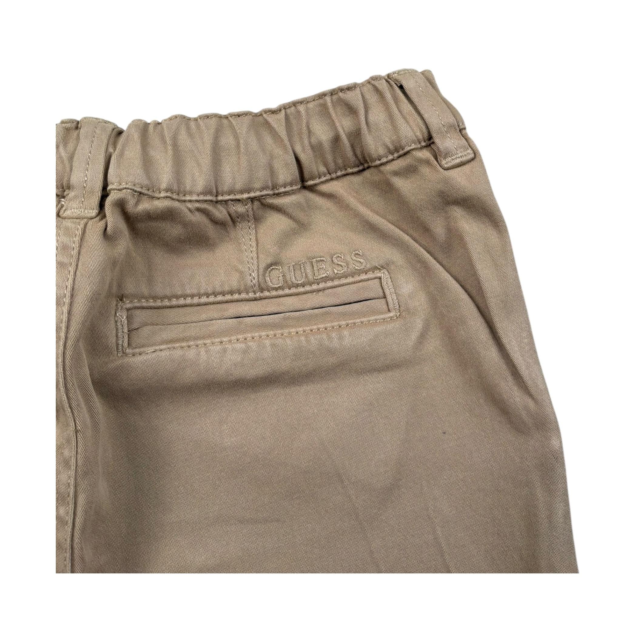 Guess Bermuda Tinta Unita con Tasche per Bambino L2RD02WEHD0 BEIGE GUESS 