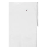 Tommy Hilfiger T-Shirt Girocollo Tinta Unita con Logo per Bambino KG0KG08555 BIANCO TOMMY HILFIGER 