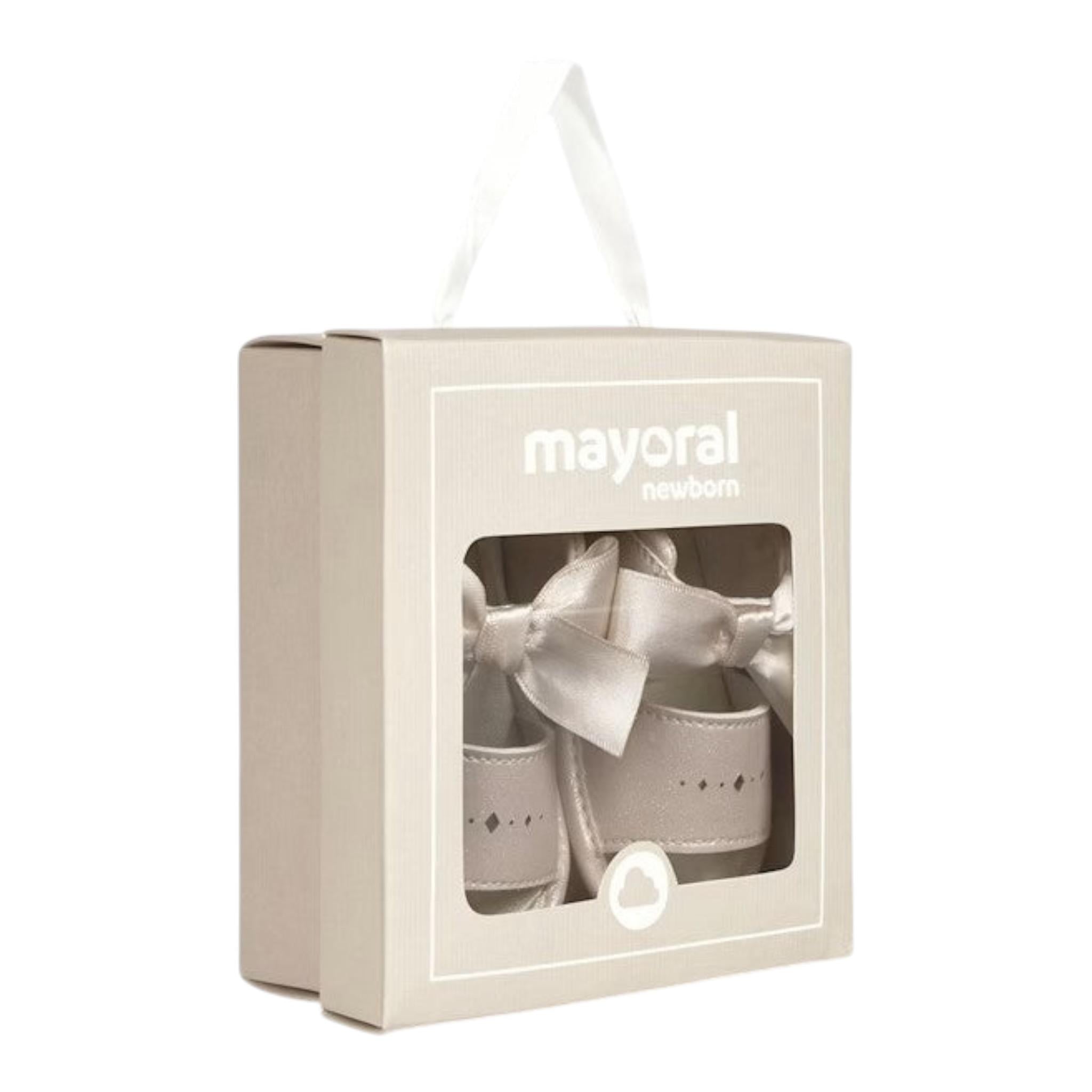 Mayoral Sandali tinta unita con Fibia Rosa per Neonata 989885 ROSA MAYORAL 